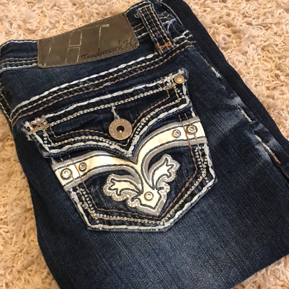 Trademark H Iconic Slim Boot Jean Size 25